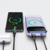 Портативное зарядное устройство Baseus Magnetic Wireless 10000 mAh 20W with USB-A to USB-C 0.5m Cable Purple (PPCX010105)