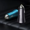 Автомобильное зарядное устройство Baseus Golden Contactor Max Fast 60W 2xUSB-A Quick Charge Blue (CGJM000003)