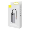 USB-хаб Baseus Metal Gleam Multifunctional 6-in-1 USB-C to 3xUSB-A/USB-C/VGA/HDMI Grey (WKWG030013)