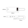 USB-хаб Baseus Metal Gleam Multifunctional 7-in-1 USB-C to 3xUSB-A/USB-C/VGA/Ethernet/HDMI Grey (WKWG040013)