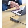 USB-хаб Baseus Metal Gleam Multifunctional 7-in-1 USB-C to 3xUSB-A/USB-C/Ethernet/2xHDMI Grey (WKWG040113)