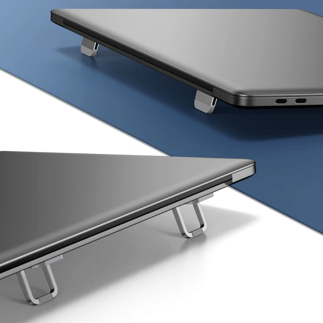 Подставка для ноутбука Baseus Slim Laptop Kickstand (2PCS) Silver (LUZC000012)