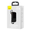 Портативное зарядное устройство Baseus Q Pow 10000 mAh 22.5W with USB-C Cable Black (PPQD020101)