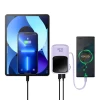 Портативний зарядний пристрій Baseus Q Pow 10000 mAh 22.5W with USB-C Cable Purple (PPQD020105)