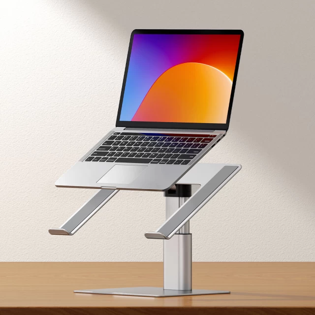 Подставка для ноутбука Baseus Metal Adjustable Laptop Stand Silver (LUJS000012)