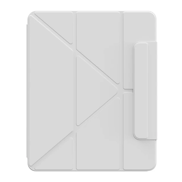 Чехол Baseus Safattach Y-type Magnetic Stand Case для iPad Pro 12.9 2018 | 2020 | 2022 White (ARCX010102)
