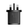 Сетевое зарядное устройство Baseus Compact UK 17W 3xUSB-A Black (CCXJ020301)