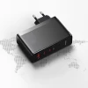 Сетевое зарядное устройство Baseus GaN5 Pro FC 140W 2xUSB-C | USB-A with USB-C to USB-C Cable White (CCGP100202)