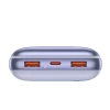 Портативное зарядное устройство Baseus Bipow Pro 20000 mAh 22.5W with USB-A to USB-C 0.3m Cable Purple (6932172610777)