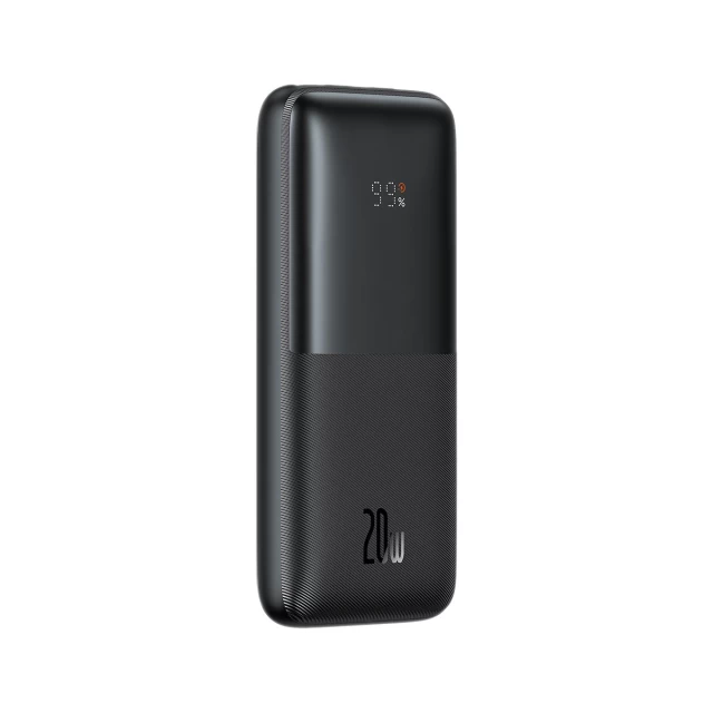 Портативний зарядний пристрій Baseus Bipow Pro 10000 mAh 20W with USB-A to USB-C 0.3m Cable Black (PPBD040101)