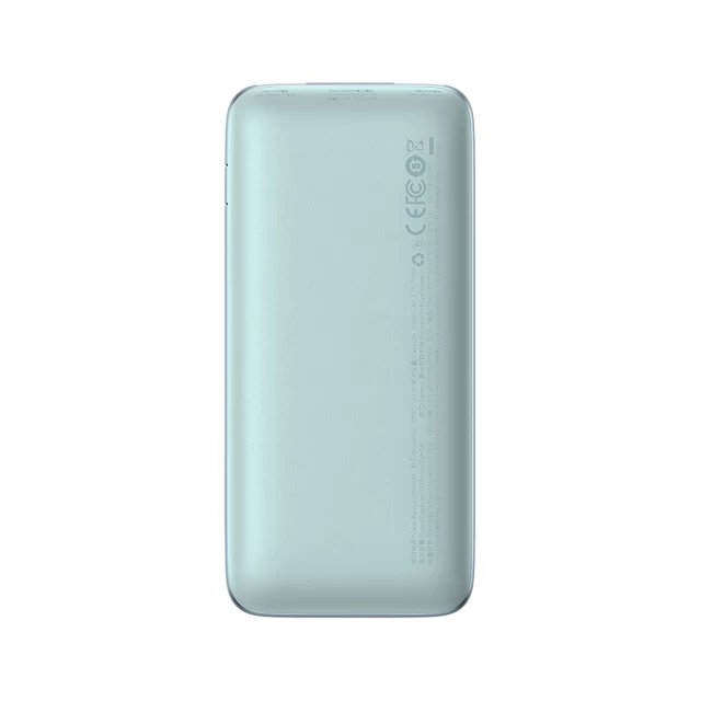 Портативное зарядное устройство Baseus Bipow Pro 10000 mAh 20W with USB-A to USB-C 0.3m Cable Blue (PPBD040103)