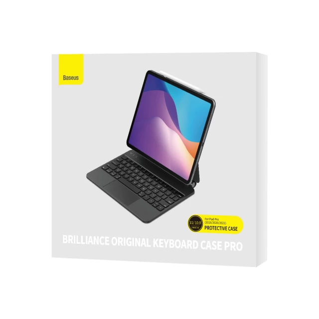 Чохол-клавіатура Baseus Brilliance для iPad Pro 11 2021 | 2020 | 2018 | iPad Air 4-5rd gen 10.9 Gray (ARJK000213)