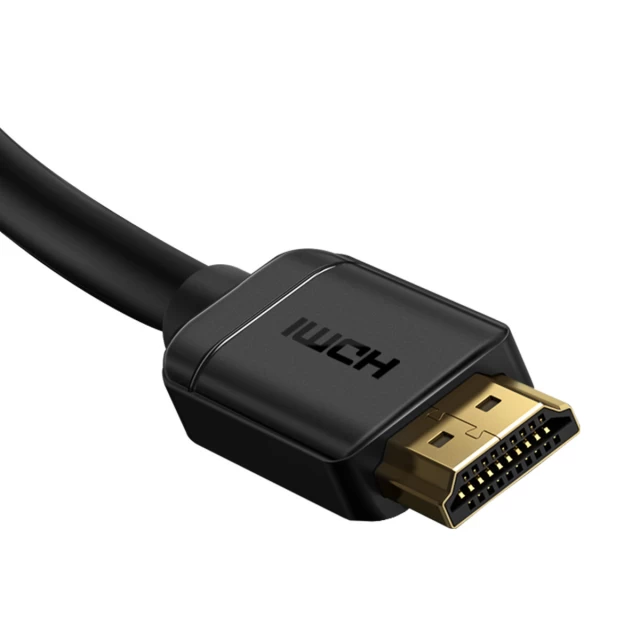 Кабель Baseus High Definition HDMI to HDMI 0.75m Black (WKGQ030101)