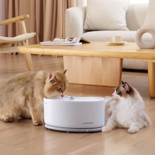 Дозатор води для домашніх тварин Baseus Smart Pet White (ACLY000202)