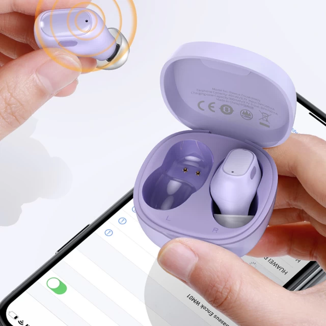 Бездротові навушники Baseus Encock (WM01) Bluetooth 5.0 White (NGWM010002)