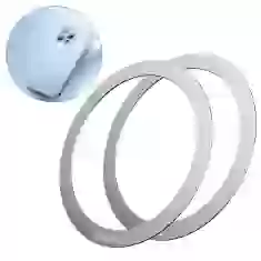 Магнитное кольцо Baseus Halo Series Magnetic Ring Silver Silver (2 Pack) (PCCH000012)