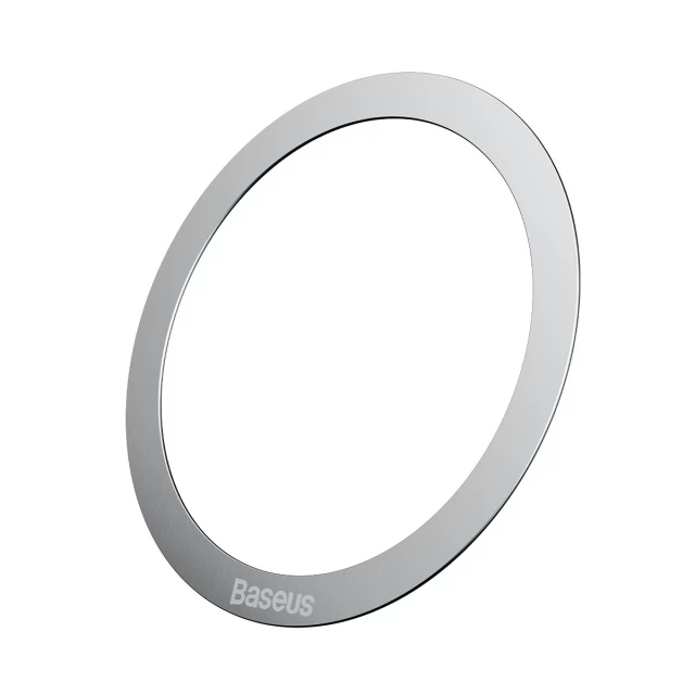 Магнітне кільце Baseus Halo Series Magnetic Ring Silver Silver (2 Pack) (PCCH000012)