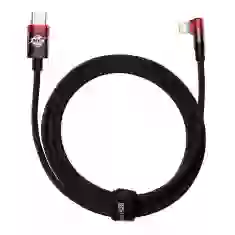 Кабель Baseus MVP 2 Elbow-shaped Data Cable Fast Charging 20W Type-C to Lightning 2m Black/Red (CAVP000320)