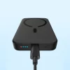 Портативний зарядний пристрій Baseus Magnetic Mini Fast Charging Mini Power Bank 20W 10000mAh with Cable Type-C - Type-C 0.5m Black (PPCX030001)