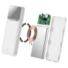 Портативний зарядний пристрій Baseus Magnetic Overseas Edition 20W 10000mAh USB - USB Type C White (PPCX010202)