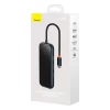 USB-хаб Baseus AcmeJoy 6-in-1 USB-C to 3xUSB-A/USB-C/HDMI/Ethernet Dark Grey (WKJZ010313)