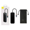 USB-хаб Baseus 5-in-1 AcmeJoy USB-C to 2x USB-A 3.0 | USB-A 2.0 | USB-C PD | RJ45 Gray (WKJZ010113)