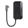 USB-хаб Baseus PadJoy 6-in-1 USB-C | USB-A | Mini Jack 3.5mm | SD | TF | HDMI-A Dark Gray (WKWJ000113)
