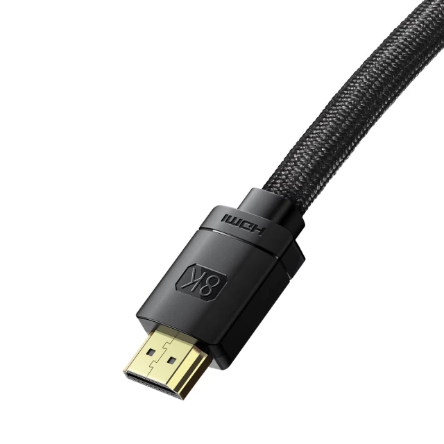 Кабель Baseus High Definition Series HDMI 8K to HDMI 8K 0.5m Black (WKGQ040001)