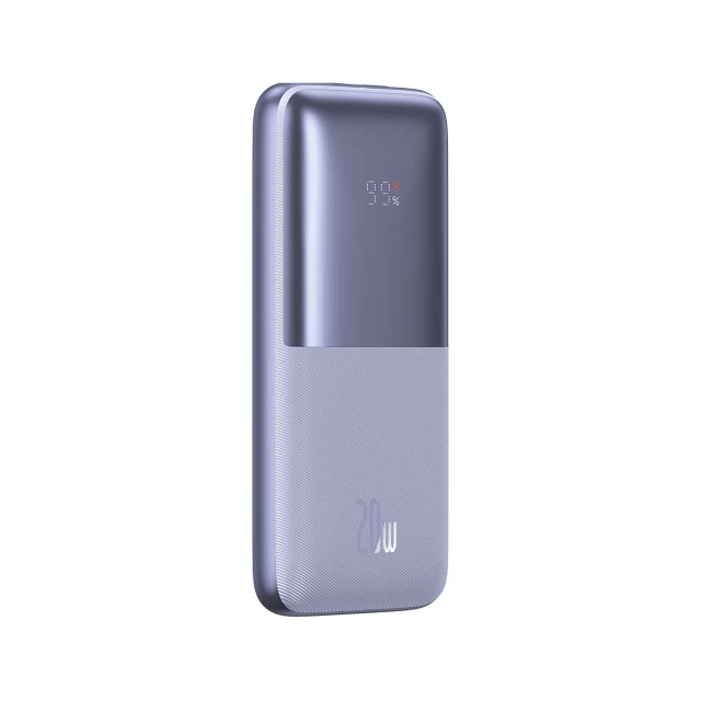 Портативное зарядное устройство Baseus Pro 20W 10000mAh with USB Type A to USB Type C 0.3m Violet (PPBD040205)