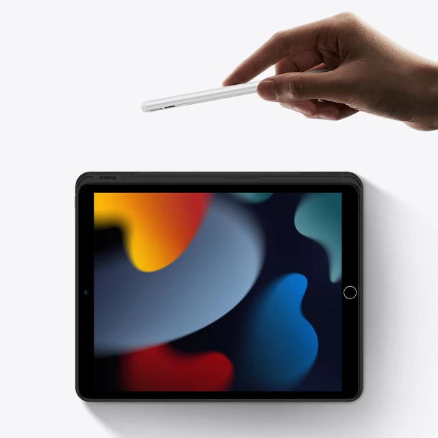 Чохол Baseus Safattach Y-type Magnetic Stand Case для iPad 10.2 2021/2020/2019 | iPad Pro 10.5 | iPad Air 3 10.5 Black (ARCX010213)
