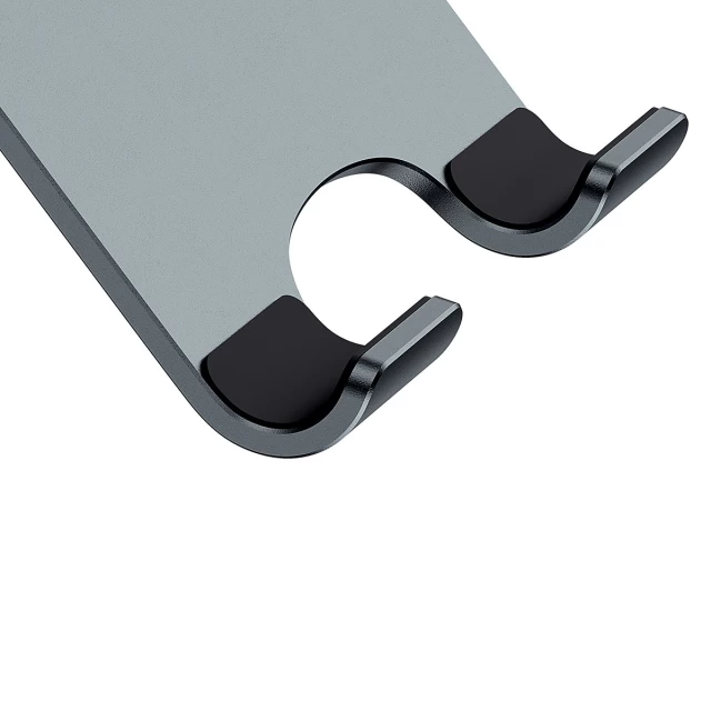 Подставка Baseus Desktop Biaxial Foldable Metal Grey (LUSZ000113)