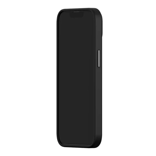 Чохол і захисне скло Baseus Liquid Silica для iPhone 14 Black with MagSafe (ARYC000001)