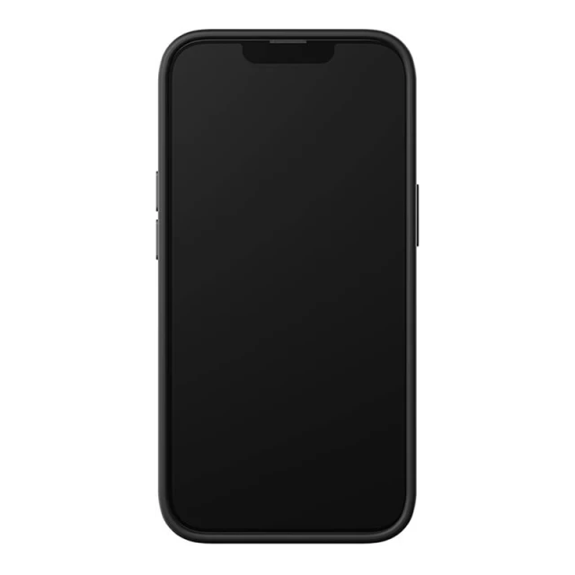 Чохол і захисне скло Baseus Liquid Silica для iPhone 14 Black with MagSafe (ARYC000001)