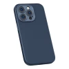 Чохол і захисне скло Baseus Liquid Silica для iPhone 14 Pro Blue with MagSafe (ARYC000503)