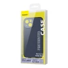 Чохол і захисне скло Baseus Liquid Silica для iPhone 14 Plus Blue with MagSafe (ARYC000603)