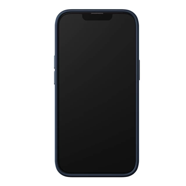 Чехол и защитное стекло Baseus Liquid Silica для iPhone 14 Plus Blue (ARYT001803)