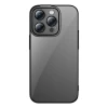 Чохол і захисне скло Baseus Glitter для iPhone 14 Pro Max Black (ARMC021101)