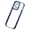 Чехол и защитное стекло Baseus Glitter для iPhone 14 Pro Blue (ARMC021303)