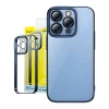 Чохол і захисне скло Baseus Glitter для iPhone 14 Pro Blue (ARMC021303)
