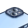 Чехол и защитное стекло Baseus Glitter для iPhone 14 Plus Blue (ARMC021403)