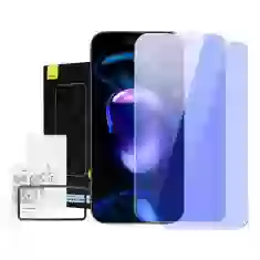 Защитное стекло Baseus Anti-blue Light 0.3mm для iPhone 14 Pro Max (2 pack) (SGBL080302)