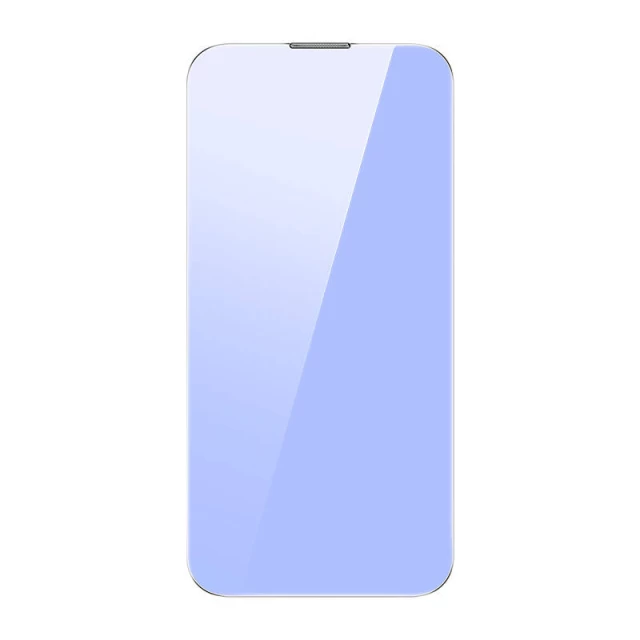 Защитное стекло Baseus Crystal Anti-blue Light 0.3mm для iPhone 14 Plus | 13 Pro Max (2 pack) (SGBL120202)