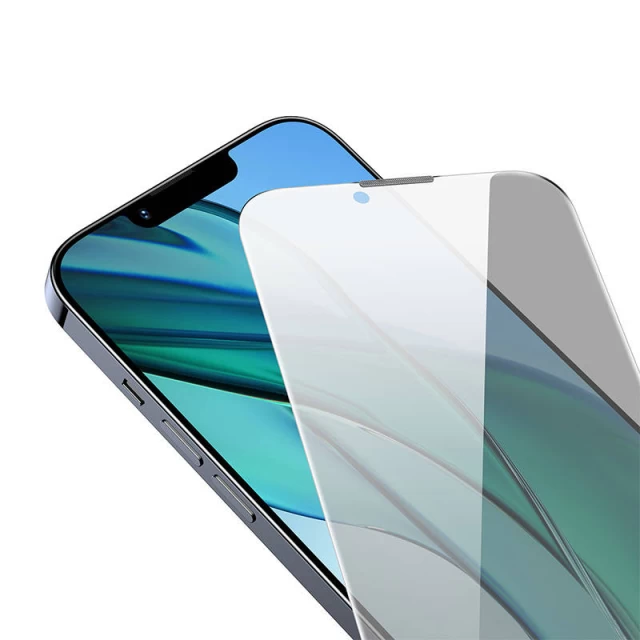 Захисне скло Baseus Crystal 0.3mm для iPhone 14 Plus | 13 Pro Max Privacy (SGBL180202)