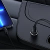 Автотримач з функцією бездротової зарядки Baseus Grain Car Charger 40W USB-C Black with MagSafe (SUCX040101)