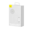 Автомобільний зарядний пристрій Baseus Ventilation Grill Holder 15W USB-C White (SUCX040102)