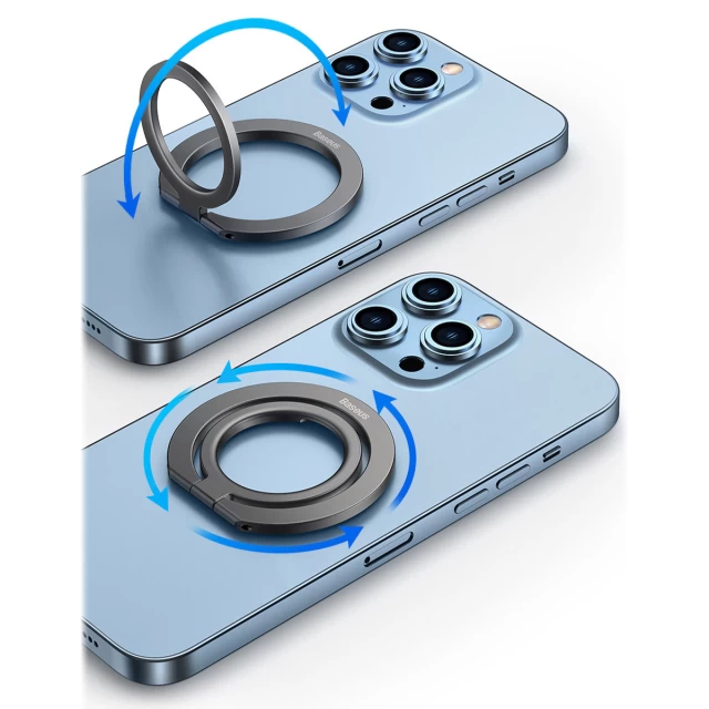 Подставка Halo Magnetic Ring Holder Phone Stand Grey (SUCH000013)