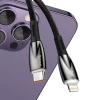 Кабель Baseus Glimmer Series Fast Charge USB-C to Lightning 1m Black (CADH000001)