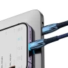 Кабель Baseus Glimmer Series Fast Charging USB-C to Lightning 20W 1m Blue (CADH000003)