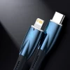 Кабель Baseus Glimmer Series Fast Charge USB-C to Lightning 2m White (CADH000102)