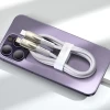 Кабель Baseus Glimmer Series Fast Charge USB-A to Lightning 2m Black (CADH000301)